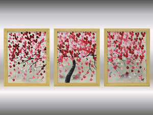 Spring Days in Japan – Original Acrylic Painting by Edelgard Schroer