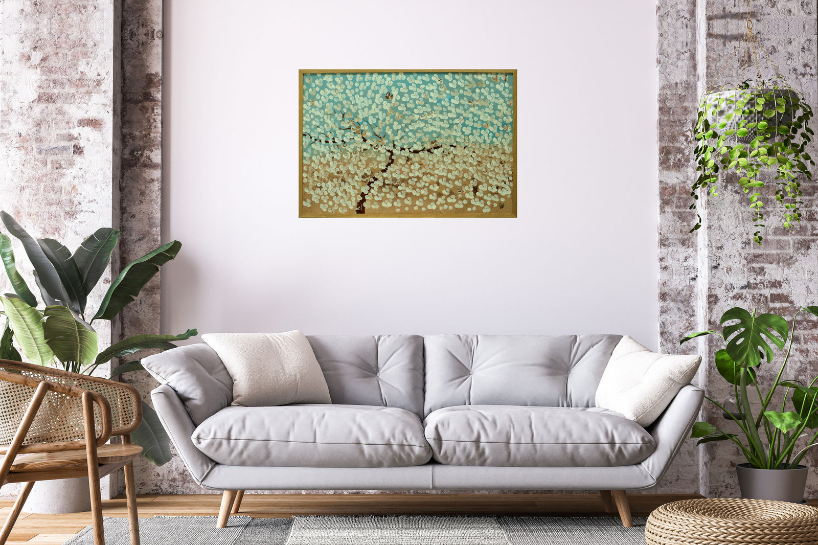 Spring Whisper – Original Acrylic Painting by Edelgard Schroer