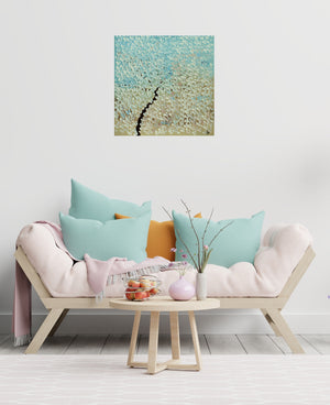 Blossom Whisper – Original Acrylic Painting by Edelgard Schroer