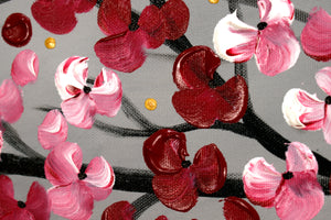 Blossom Canopy – Original Floral Painting by Edelgard Schroer