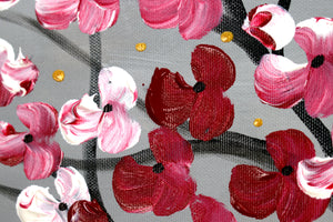 Blossom Canopy – Original Floral Painting by Edelgard Schroer
