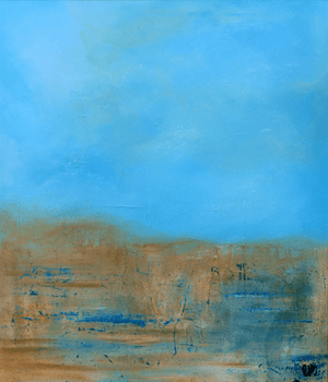 Quiet Horizon – Original Acrylic Painting by Edelgard Schroer