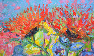Birds of Paradise | Original Oil Painting by Lesley Blackburn