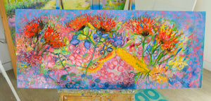 Birds of Paradise | Original Oil Painting by Lesley Blackburn