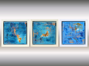 Traces of Gold – Original Acrylic Painting by Edelgard Schroer