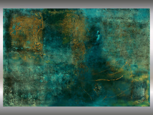 Quiet Tension – Original Abstract Painting by Edelgard Schroer