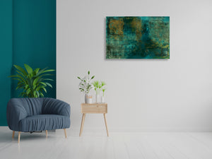 Quiet Tension – Original Abstract Painting by Edelgard Schroer