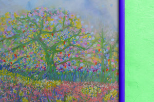 Cherry Blossom Trees | Original Oil Painting by Lesley Blackburn