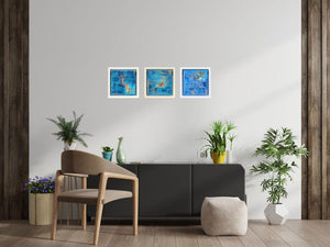 Traces of Gold – Original Acrylic Painting by Edelgard Schroer