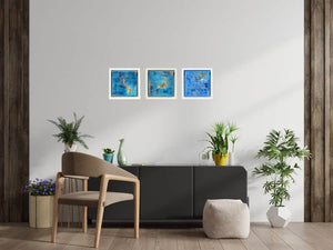 Traces of Gold – Original Acrylic Painting by Edelgard Schroer