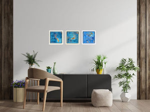 Traces of Gold – Original Acrylic Painting by Edelgard Schroer