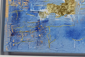 Traces of Gold – Original Acrylic Painting by Edelgard Schroer