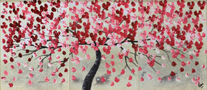 Spring Days in Japan – Original Acrylic Painting by Edelgard Schroer