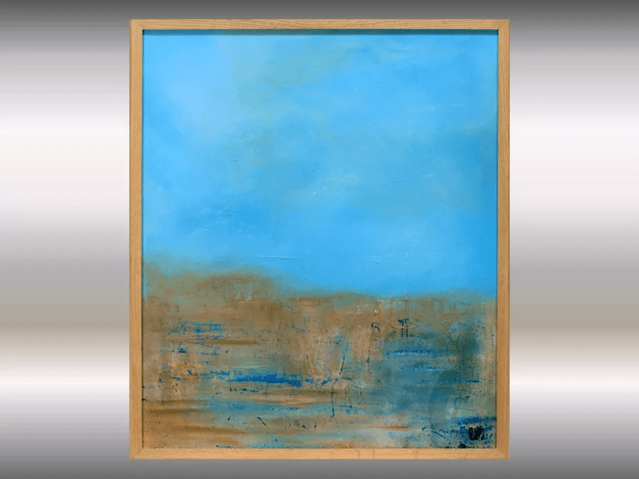 Quiet Horizon – Original Acrylic Painting by Edelgard Schroer