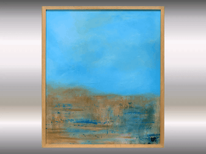 Quiet Horizon – Original Acrylic Painting by Edelgard Schroer