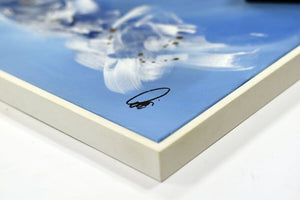 Azure Flow – Original Acrylic Painting by Edelgard Schroer