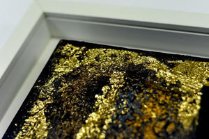 Pure Aurum – Original Acrylic Painting by Edelgard Schroer