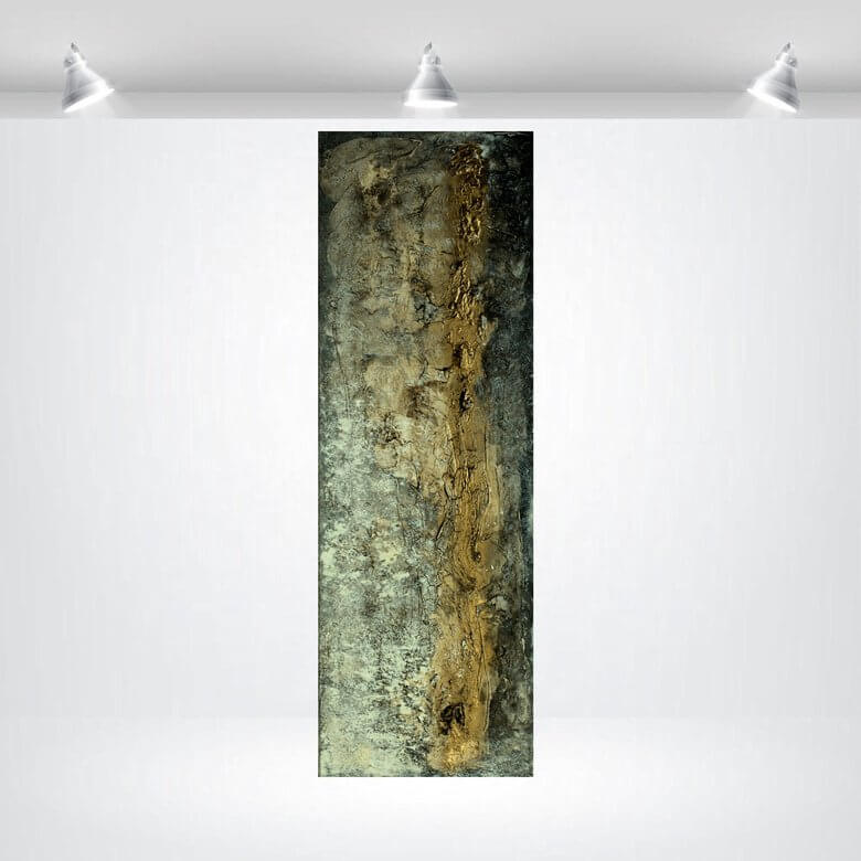 Veins of Time – Original Acrylic Painting by Edelgard Schroer