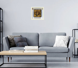 Pure Aurum – Original Acrylic Painting by Edelgard Schroer