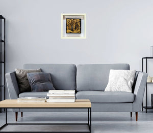 Pure Aurum – Original Acrylic Painting by Edelgard Schroer