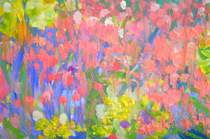 Cherry Blossom Trees | Original Oil Painting by Lesley Blackburn