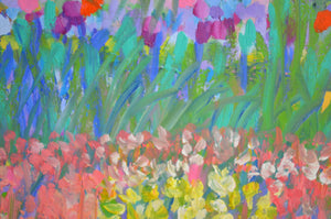 Cherry Blossom Trees | Original Oil Painting by Lesley Blackburn