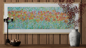 Summer Tulip Meadow — Original Painting by Lesley Blackburn