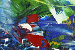 Summer Dance – Original Colorful Abstract Painting by Edelgard Schroer