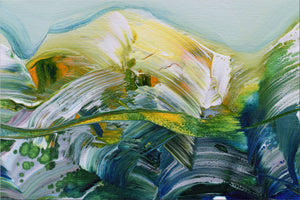 Summer Dance – Original Colorful Abstract Painting by Edelgard Schroer