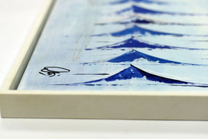Ocean Harmony – Original Acrylic Painting by Edelgard Schroer