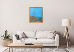 Quiet Horizon – Original Acrylic Painting by Edelgard Schroer