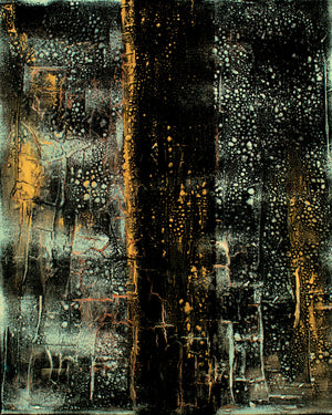 Goldies 2026 – Original Acrylic Triptych by Edelgard Schroer