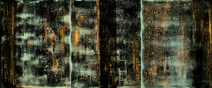Goldies 2026 – Original Acrylic Triptych by Edelgard Schroer