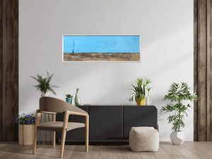 Sailing Silence – Original Acrylic Painting by Edelgard Schroer