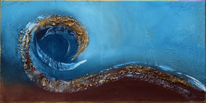 Flow of Time – Original Acrylic Painting by Edelgard Schroer