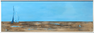 Sailing Silence – Original Acrylic Painting by Edelgard Schroer
