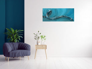 Ocean Loop – Original Acrylic Painting by Edelgard Schroer