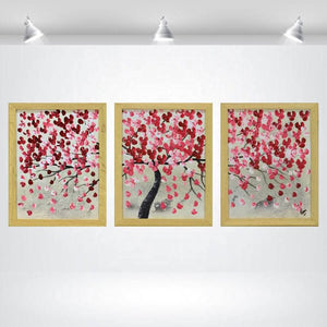 Spring Days in Japan – Original Acrylic Painting by Edelgard Schroer