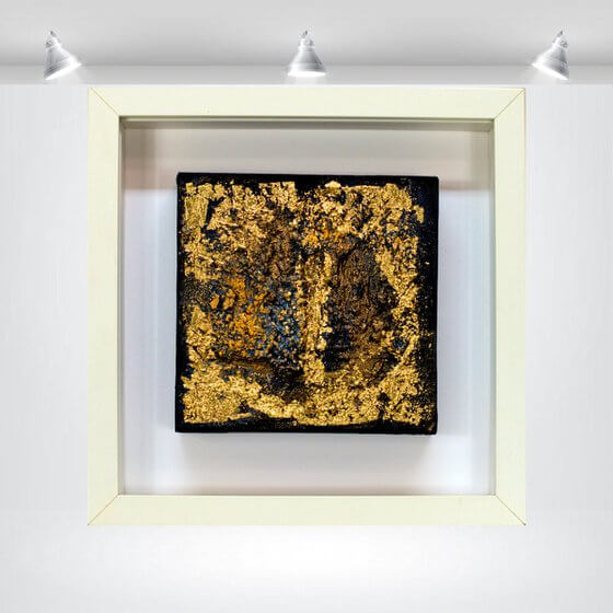 Pure Aurum – Original Acrylic Painting by Edelgard Schroer