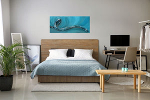 Ocean Loop – Original Acrylic Painting by Edelgard Schroer