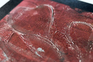 Hearts of Steel – Original Abstract Painting by Edelgard Schroer