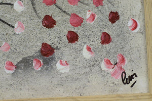 Spring Days in Japan – Original Acrylic Painting by Edelgard Schroer