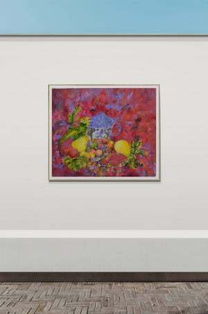 Autumn Fruits – Original Oil Painting by Lesley Blackburn