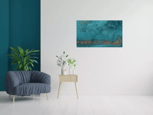 Sun Traces – Original Acrylic Painting by Edelgard Schroer