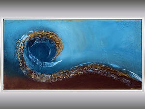 Flow of Time – Original Acrylic Painting by Edelgard Schroer