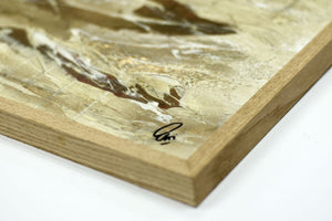 Golden Waves – Original Abstract Painting by Edelgard Schroer