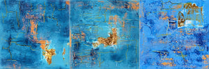 Traces of Gold – Original Acrylic Painting by Edelgard Schroer
