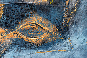 Golden Drift – Original Acrylic Painting by Edelgard Schroer