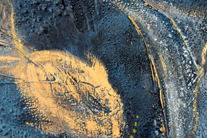 Golden Drift – Original Acrylic Painting by Edelgard Schroer