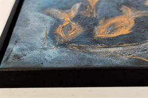 Golden Drift – Original Acrylic Painting by Edelgard Schroer